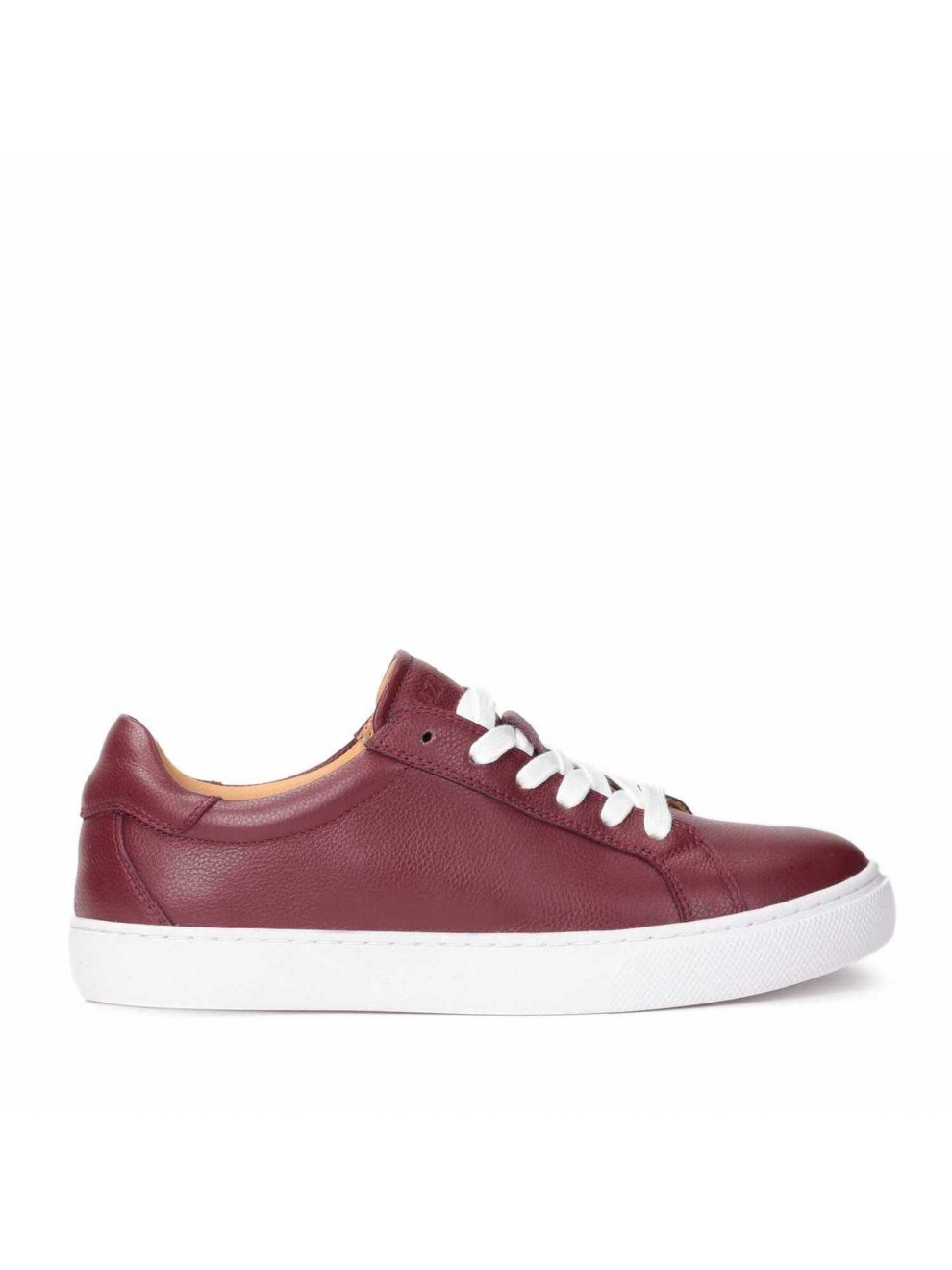 sneakersy bordowe damskie