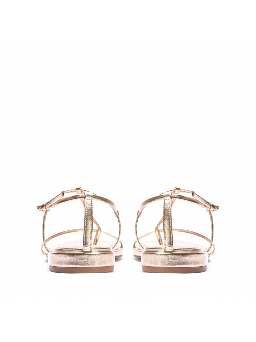 stradivarius sandaly zlote