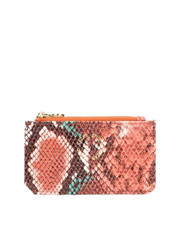 Multikolorowy portfel damski  