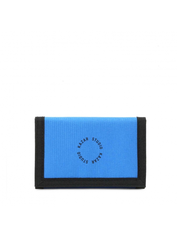 Niebieski portfel męski  